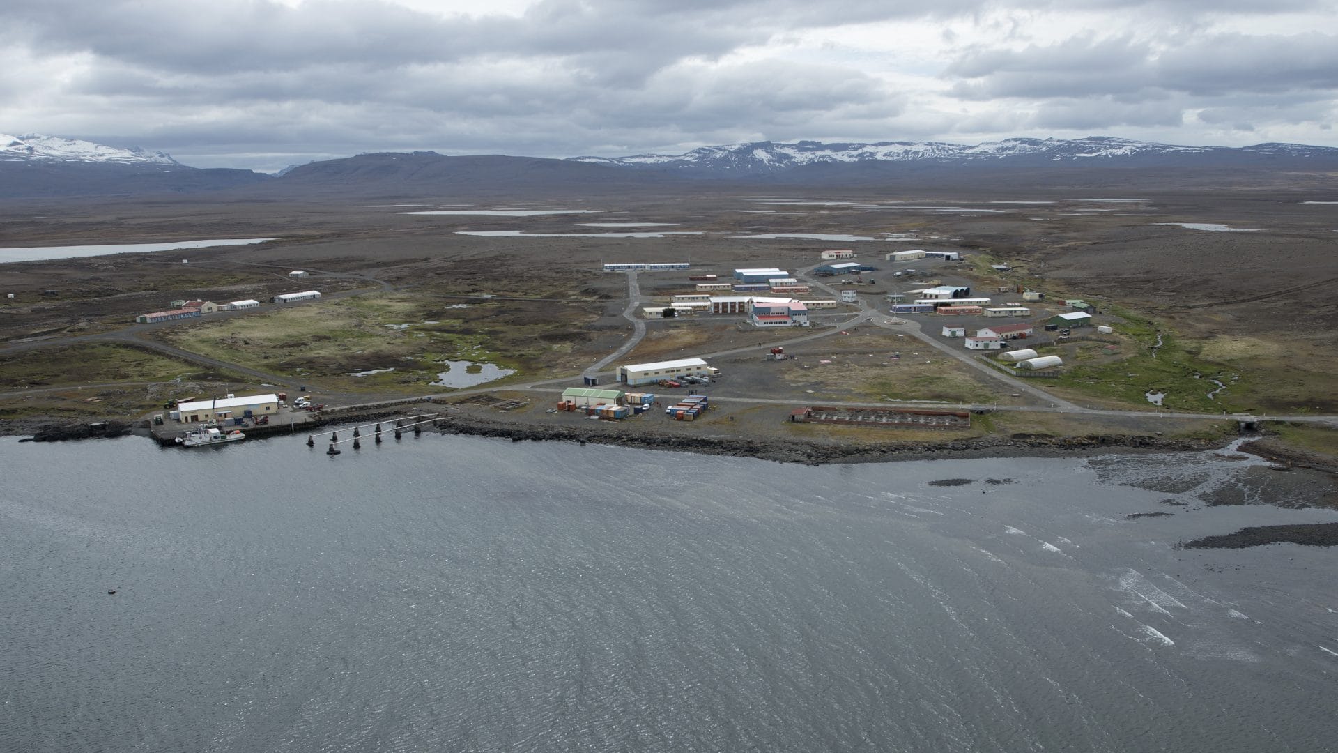 La base Port aux Français, Kerguelen © Bruno Marie