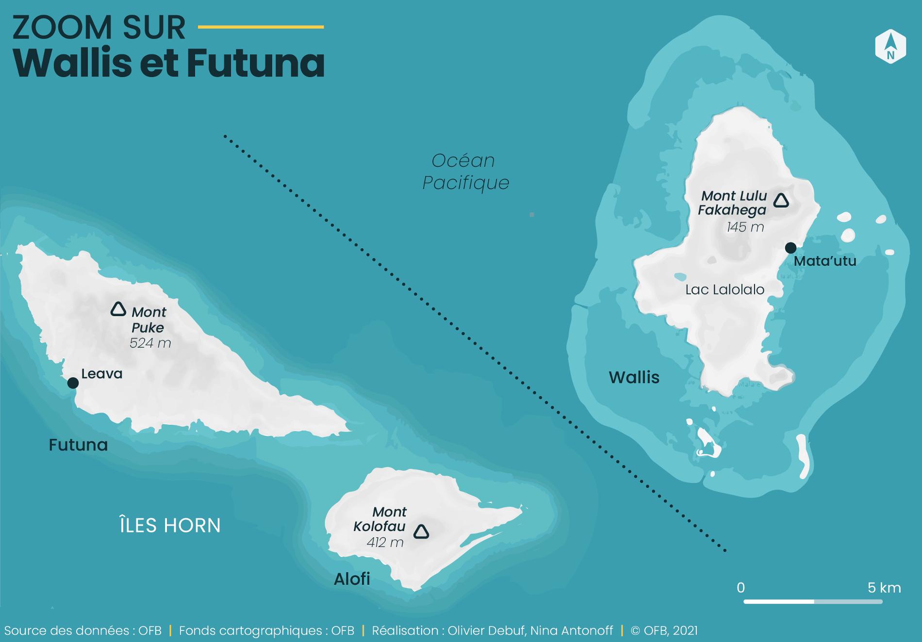 Carte Wallis-et-Futuna