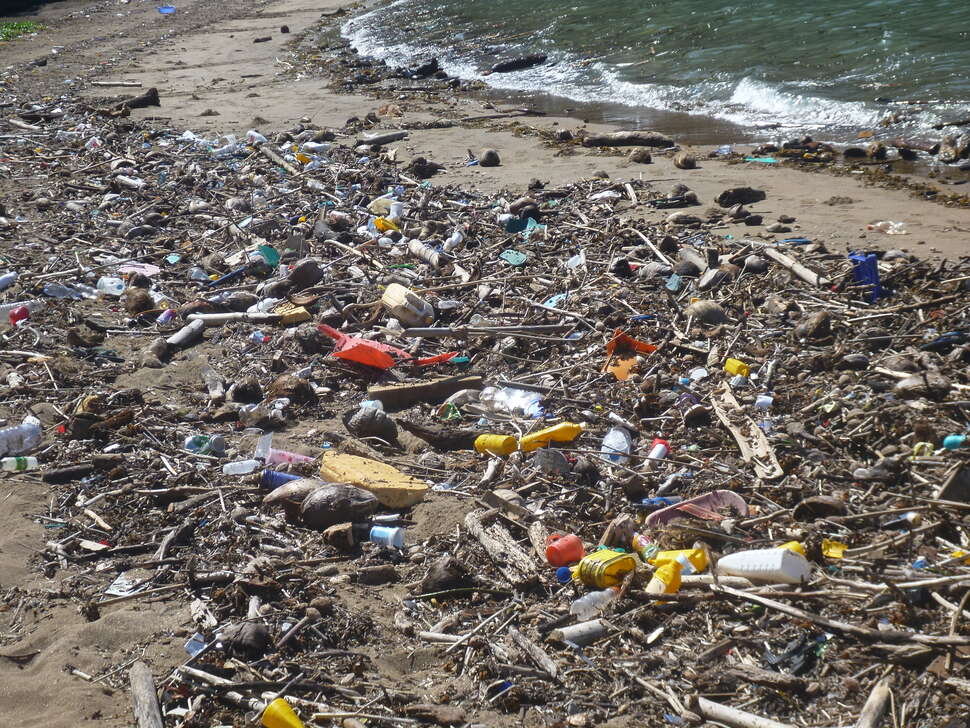 Mayotte_Plage de petite terre déchets © Soimadou Mahamoud OFB