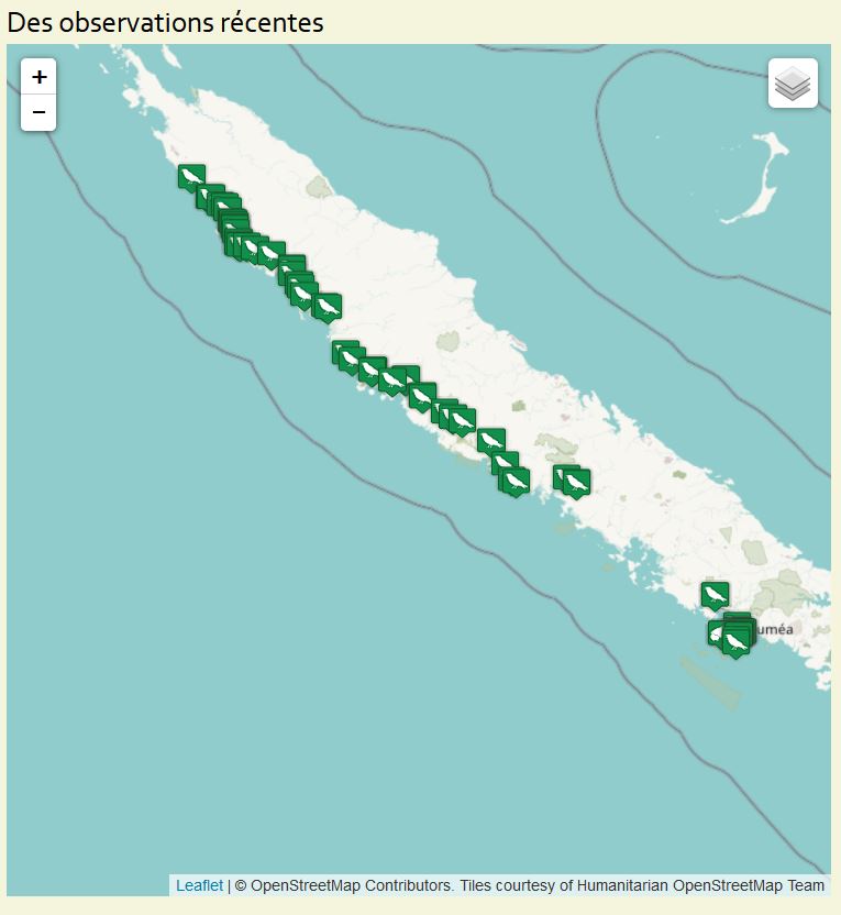 carte observations SCO