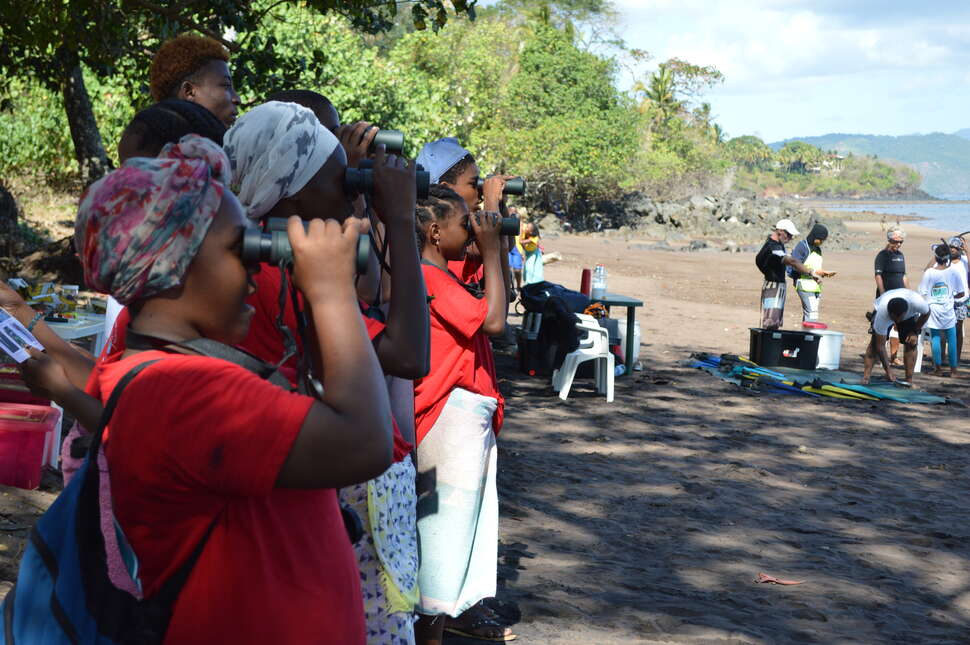 Observation des oiseaux marins à Mayotte © Fanny Cautain - OFB