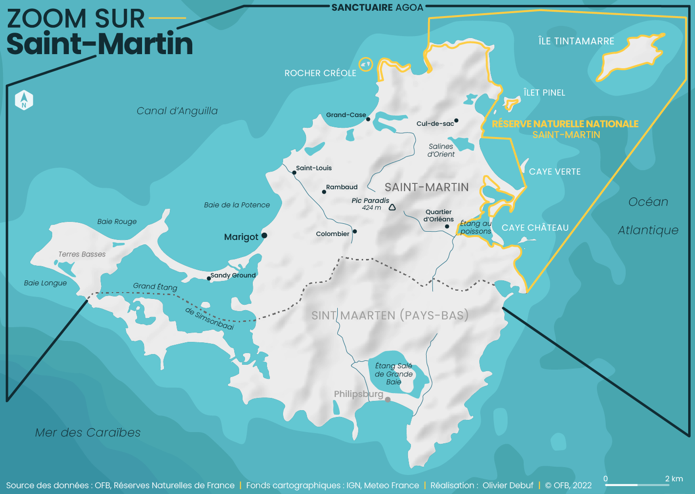 Carte Saint-Martin