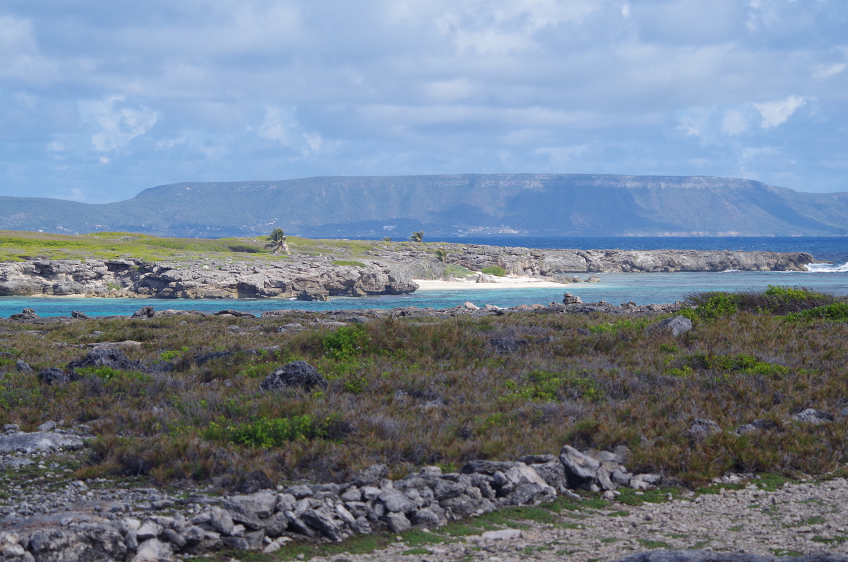 Les îles de la Petite Terre, avec vue sur la Désirade © Olivier Delzons - INPN
