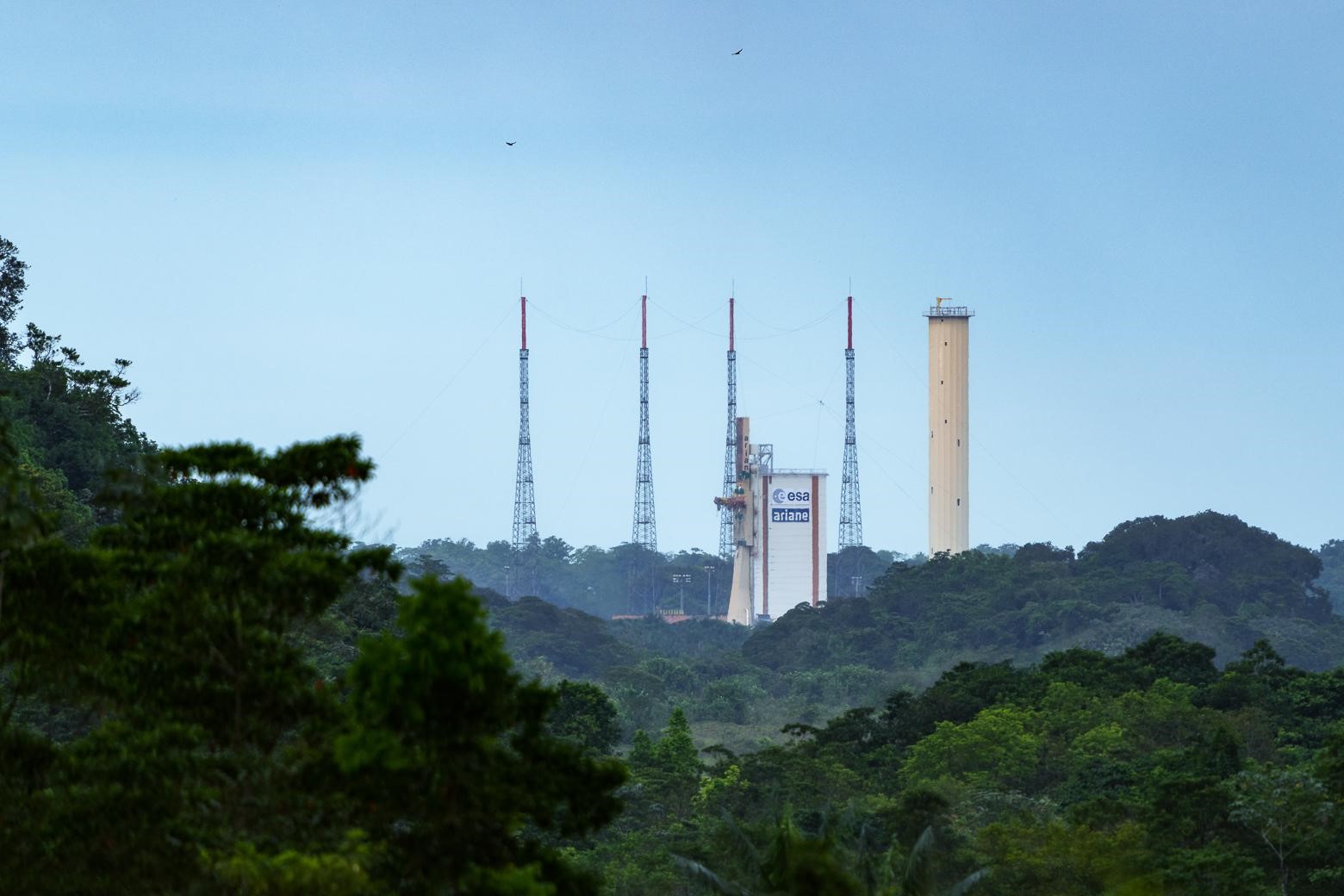 Pas de tir d'Ariane 5 © Fabien Lefebvre