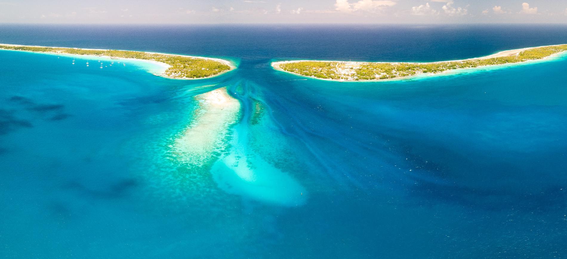 La passe de Tiputa à Rangiroa © Etienne Ménager